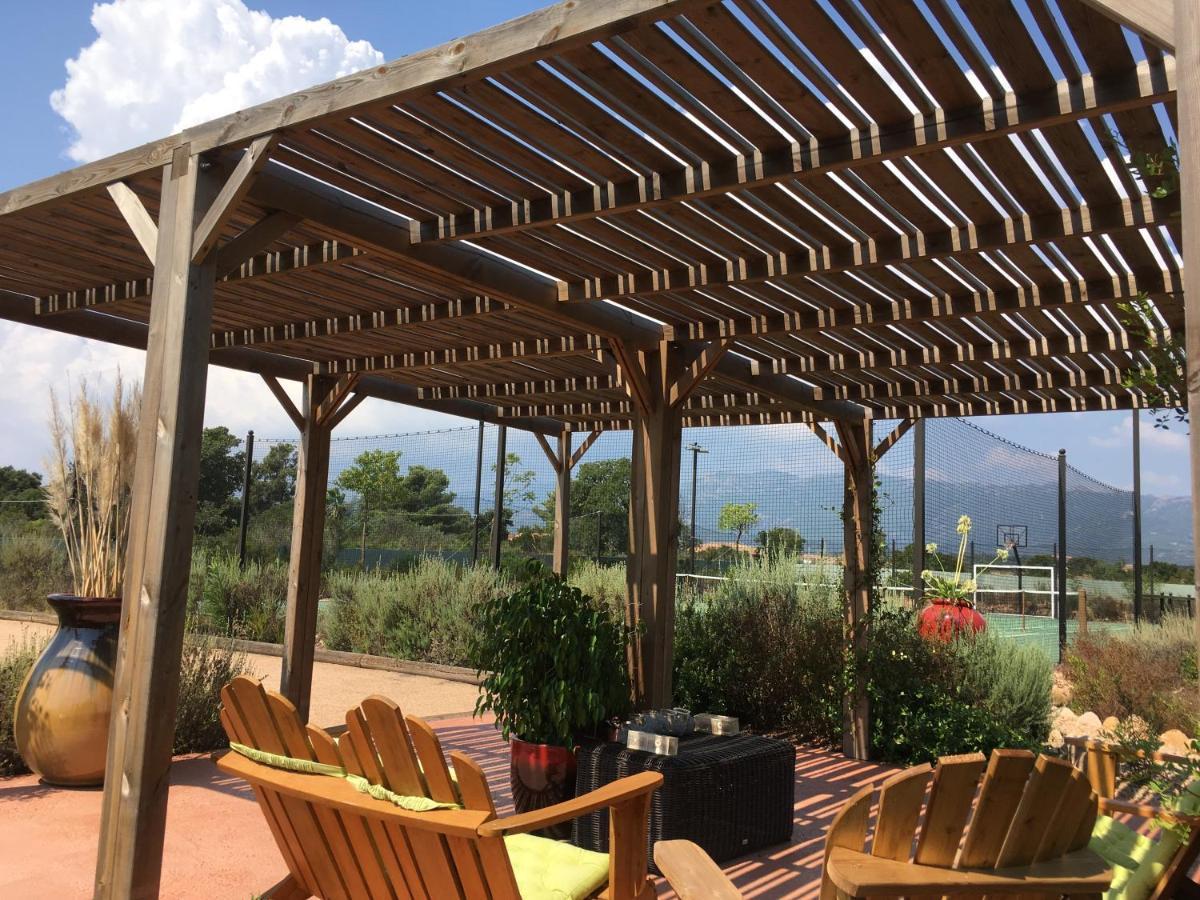 L'Hacienda Piscine Chauffee A 28, Spa, Boulodrome Et Court De Tennis Prives, 2 Villas Independantes Porto-Vecchio  Dış mekan fotoğraf