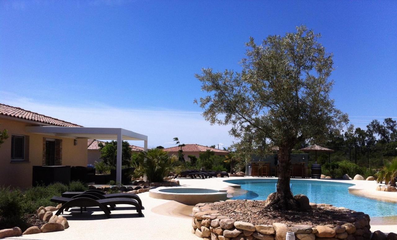 L'Hacienda Piscine Chauffee A 28, Spa, Boulodrome Et Court De Tennis Prives, 2 Villas Independantes Porto-Vecchio  Dış mekan fotoğraf